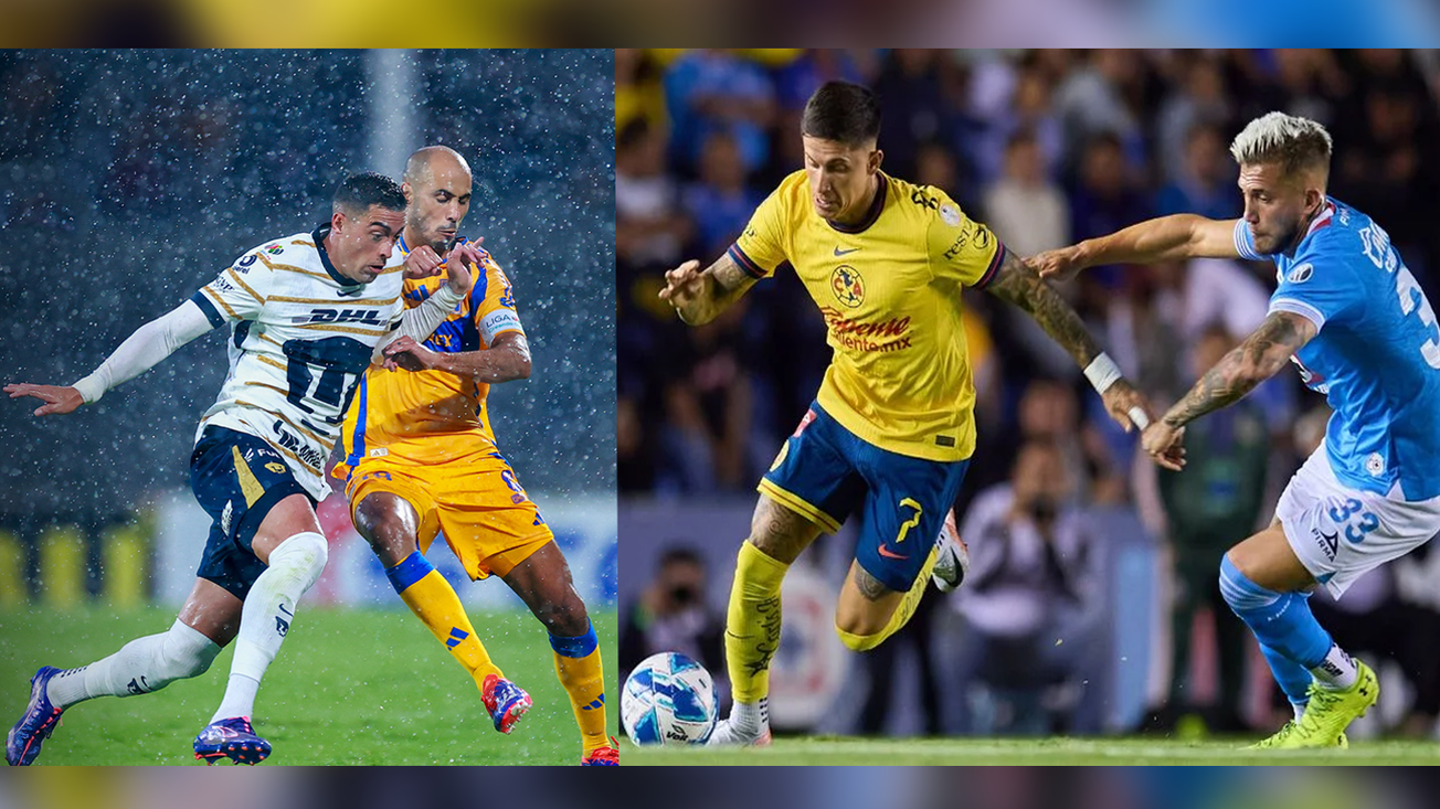 América y Pumas goleados en la 6ta jornada de la Liga MX