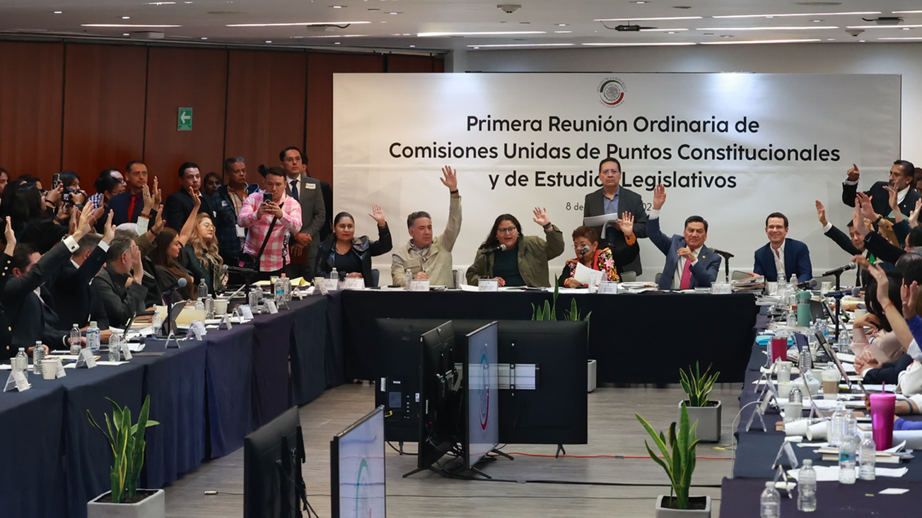 Aprobación en lo general de la reforma judicial en el Senado: se presentan 70 reservas