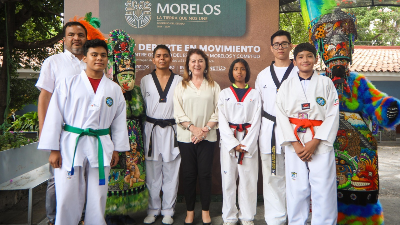 Morelos será referente Nacional en turismo deportivo: Margarita González Saravia
