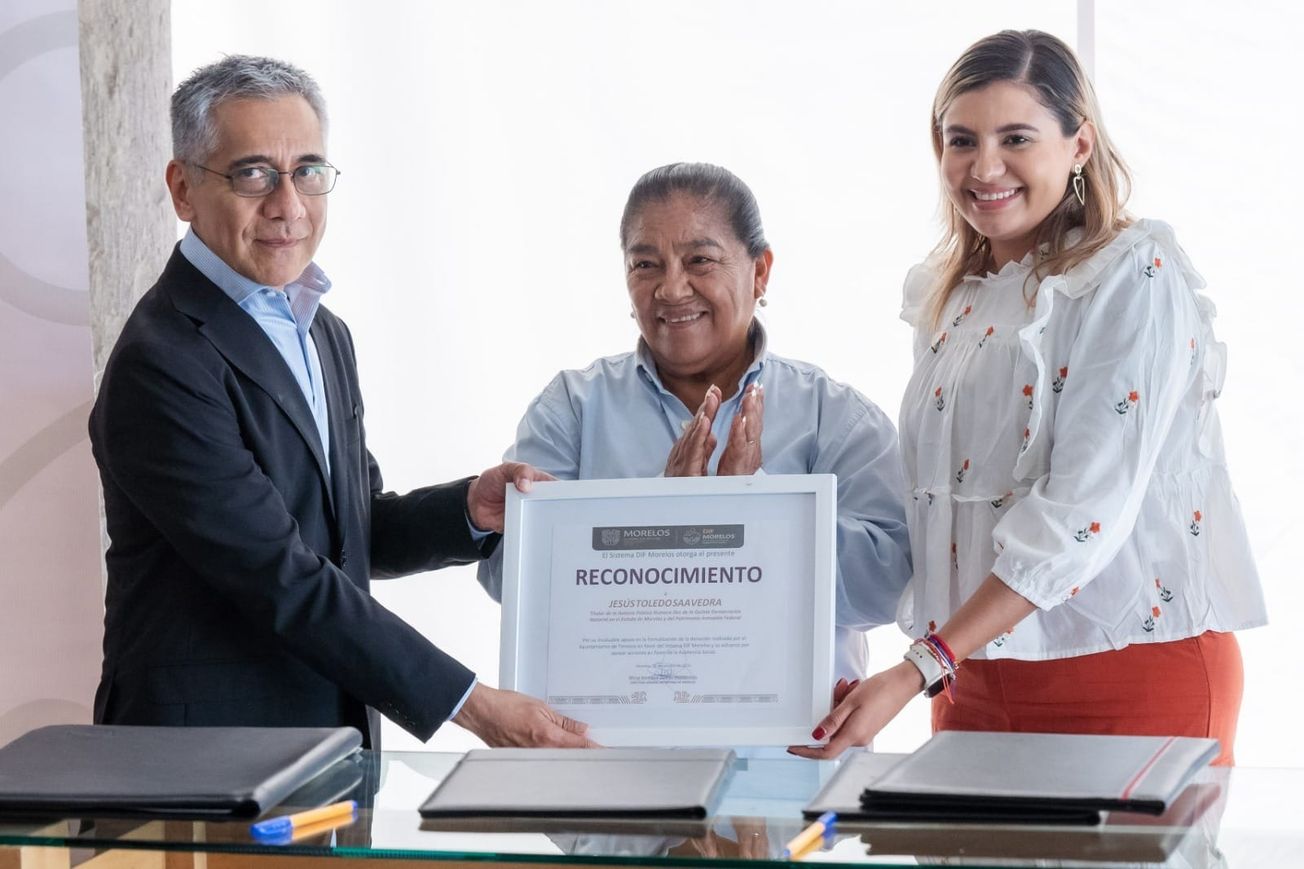 DIF Morelos recibe formalmente tres predios en Temixco