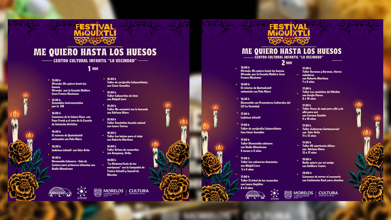 Invitan a la niñez a participar en talleres del “Miquixtli Infantil” en La Vecindad