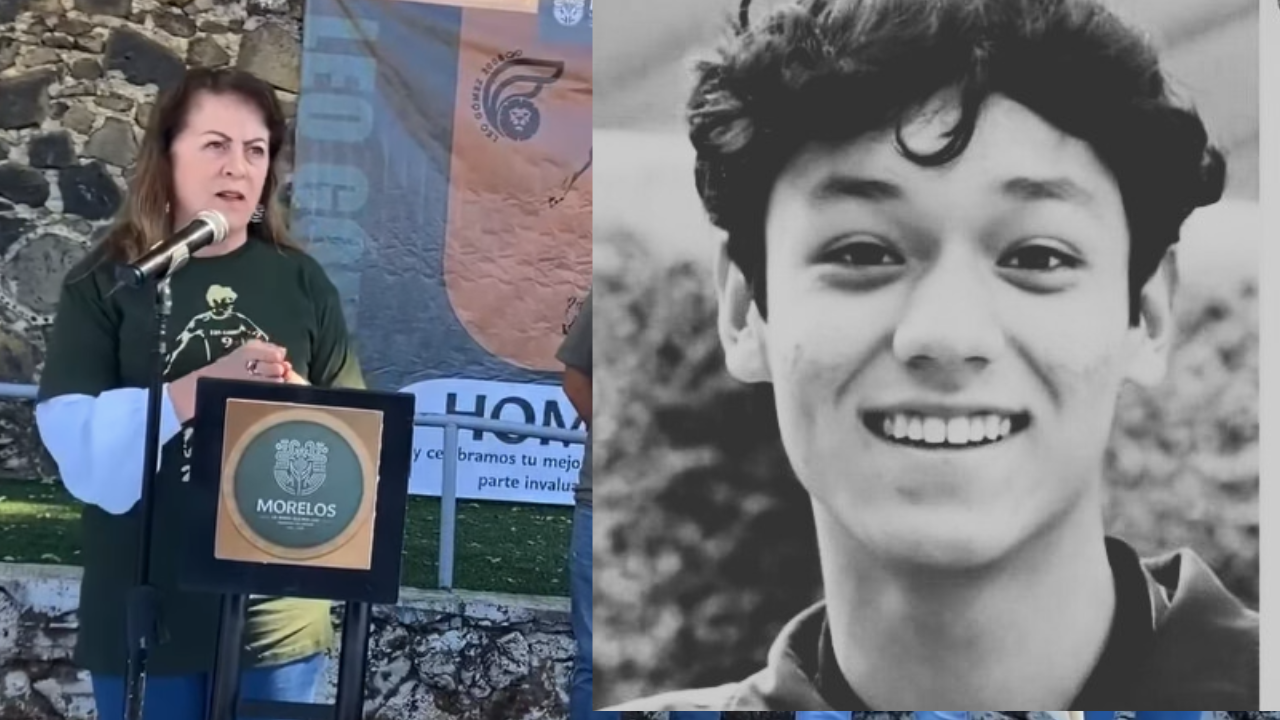 Leo deportista rayo Barona Cuernavaca, homenaje Margarita González Saravia