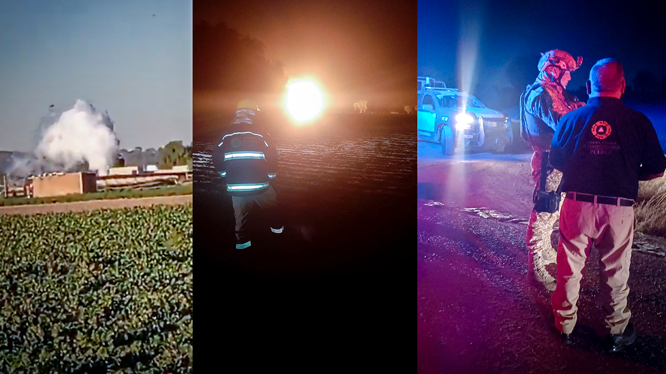 Explosión por toma clandestina en Los Reyes de Juárez, Puebla