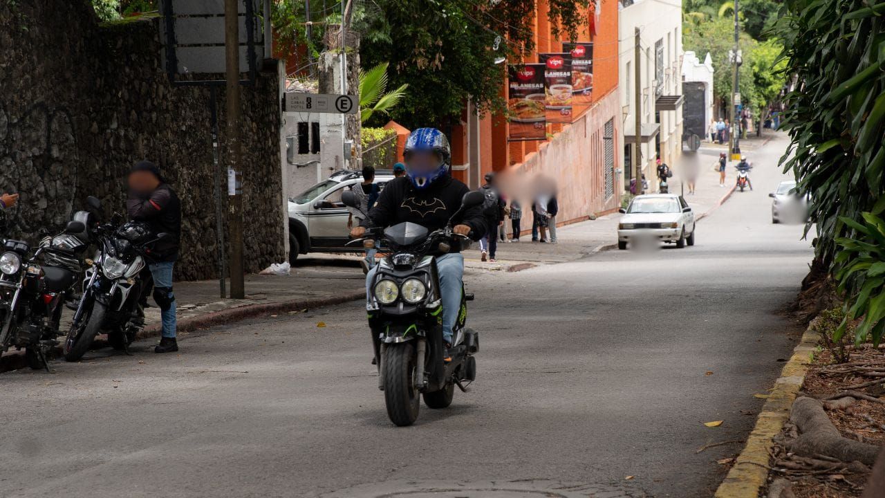 Motociclistas.