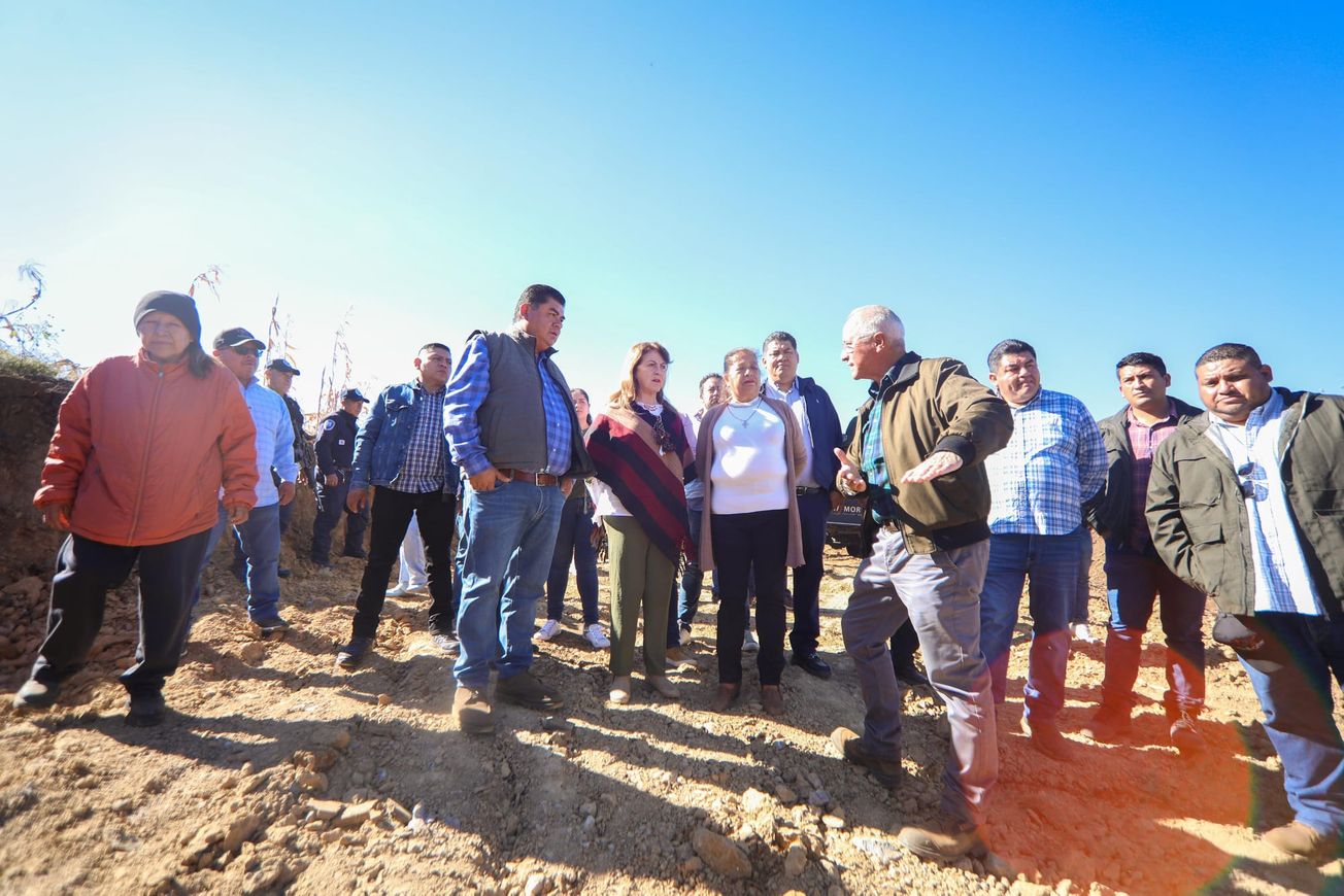 Gobernadora recorre zona de reconexión entre Yecapixtla y Ocuituco