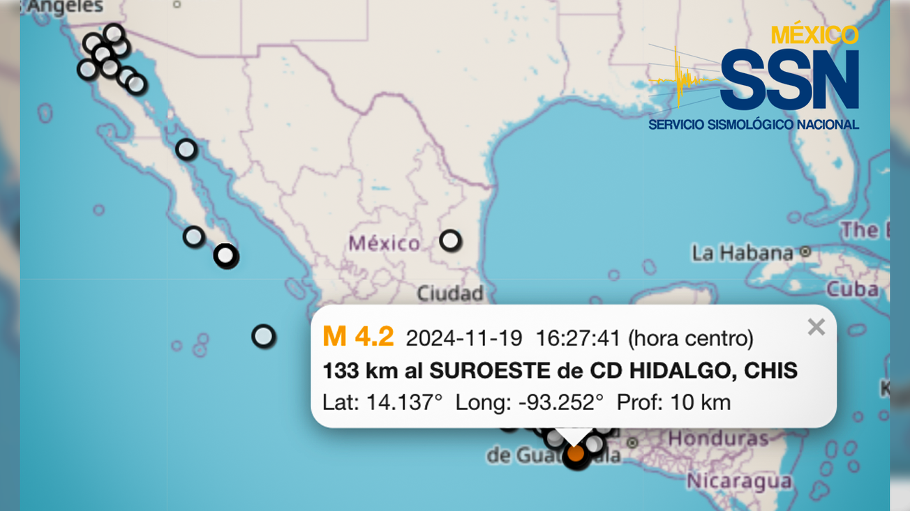 Sismos sacuden México: 62 movimientos en 24 horas