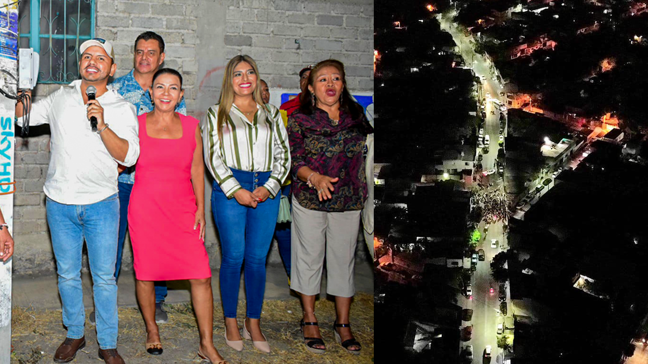 Xochitepec Estrena Luminarias en la Avenida Aeropuerto