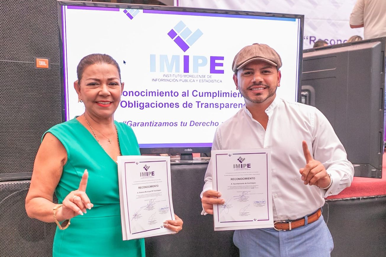Reconocen Compromiso con la Transparencia del Gobierno de Xochitepec