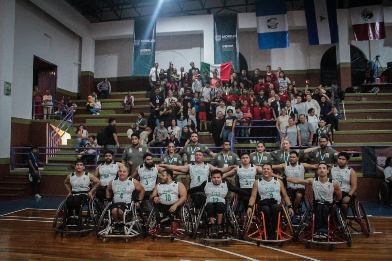 basquetbol silla de ruedas morelos INDEM