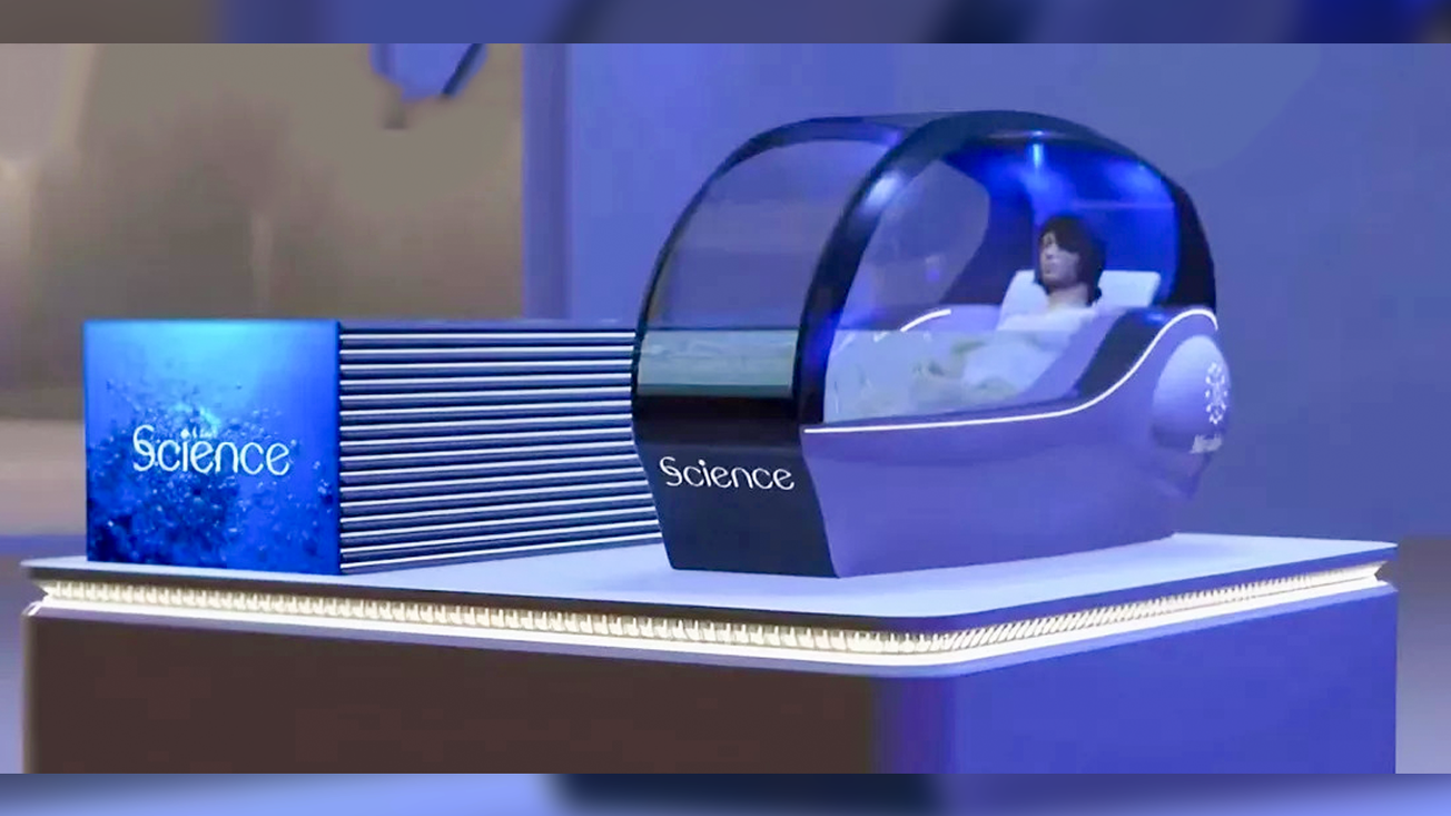 La máquina para "lavar humanos" regresa con tecnología del futuro