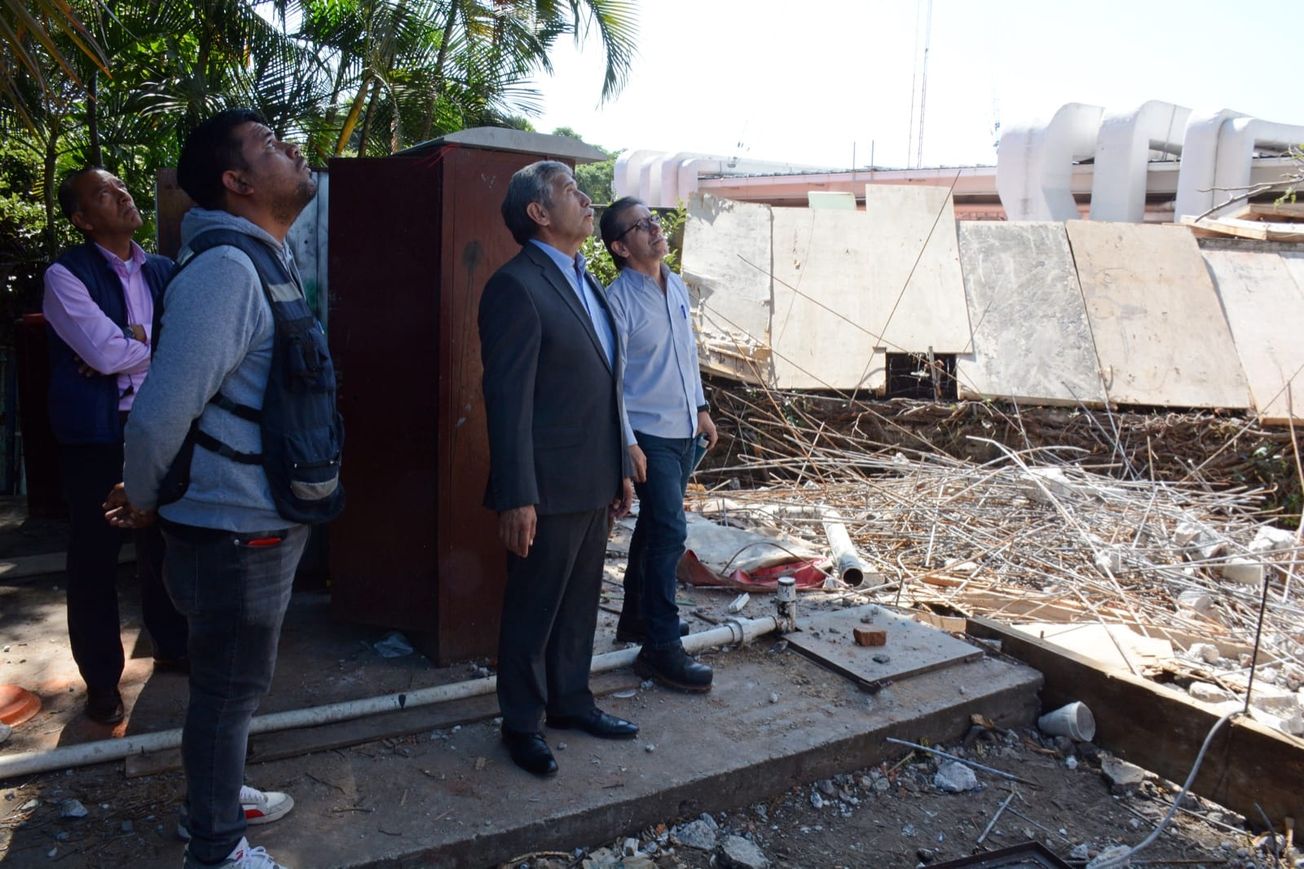 Rehabilitación del ayuntamiento de Cuernavaca supera el 60% de avance