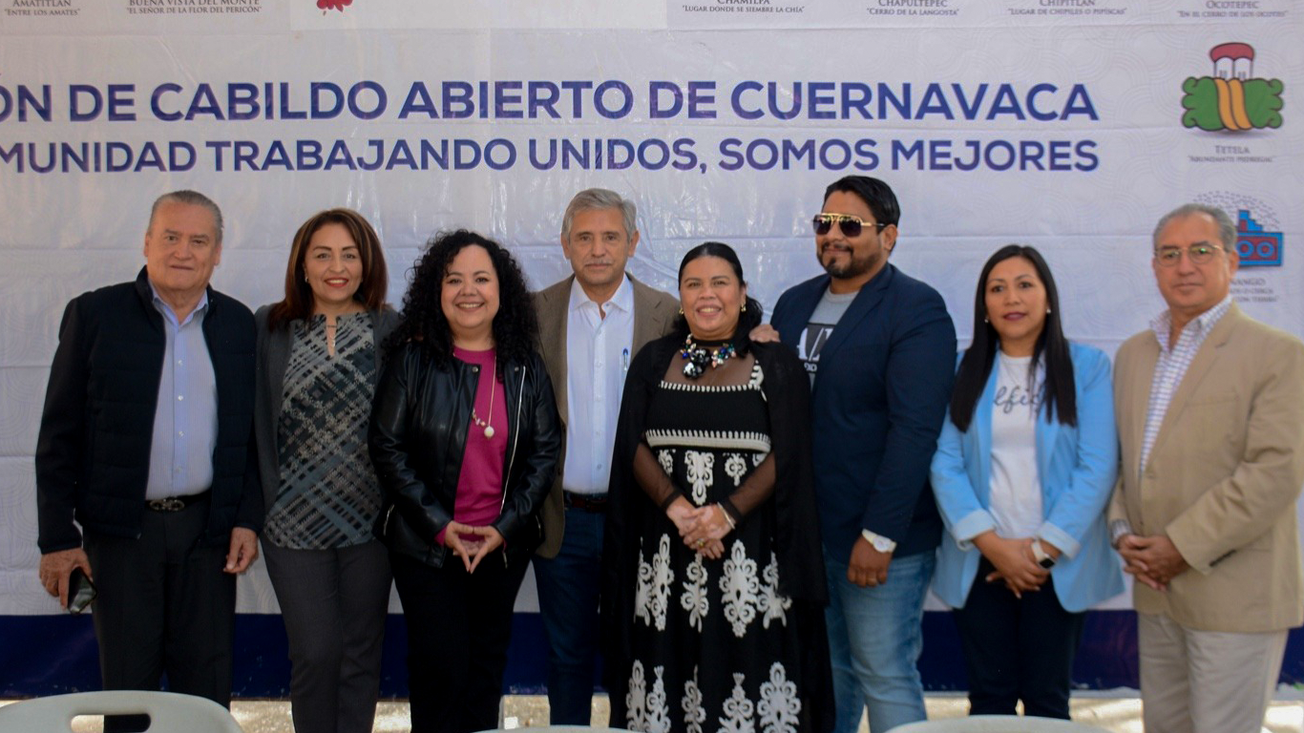 Concluyen con éxito sesiones de Cabildo Abierto en Cuernavaca