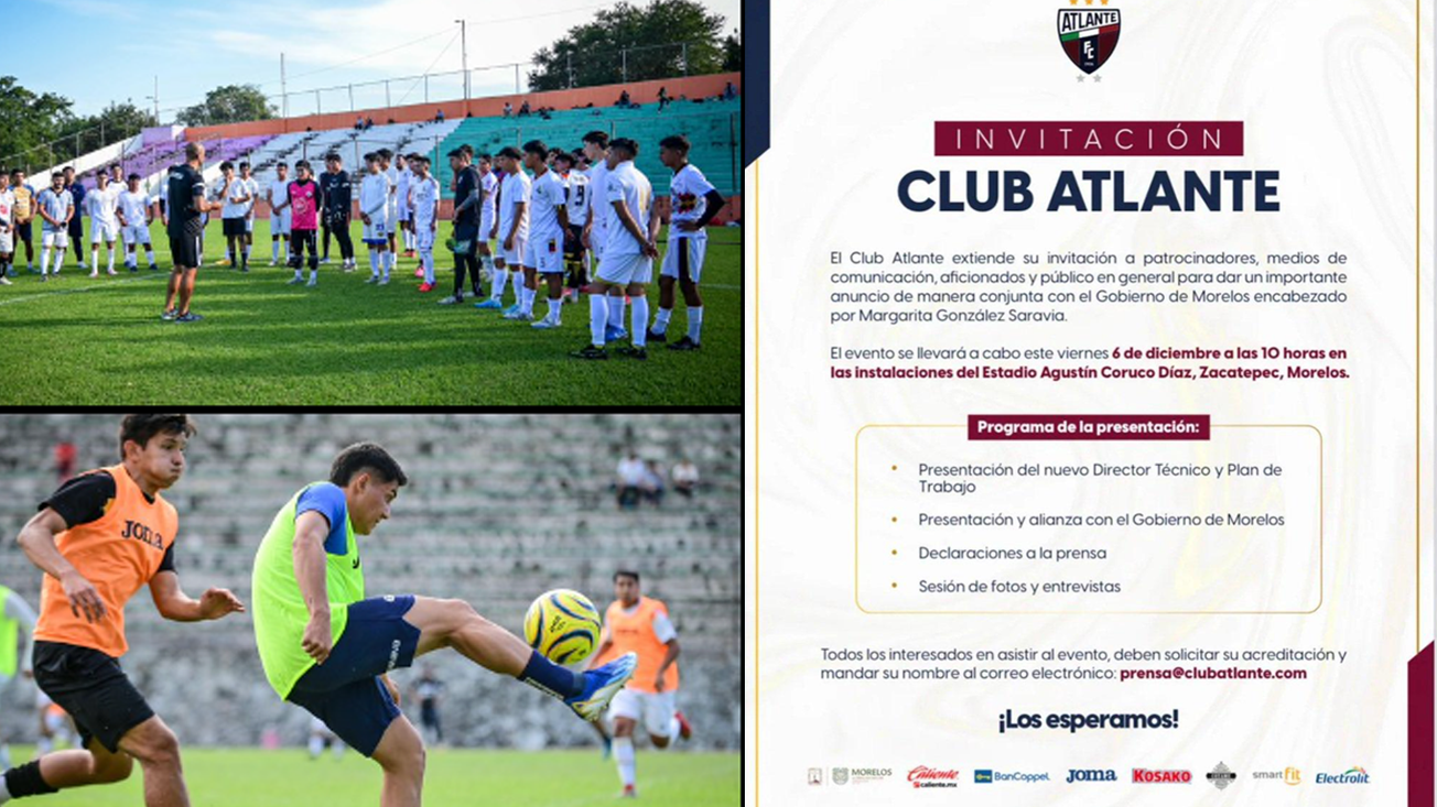 Atlante realiza visorías en Xochitepec y anuncia próximo acuerdo con Morelos