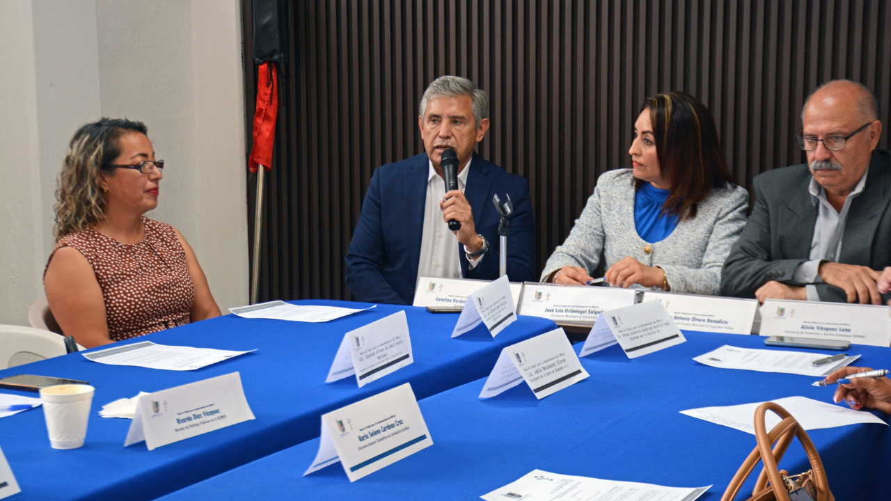 José Luis Urióstegui da cumplimiento a Modelo Homologado de Justicia Cívica