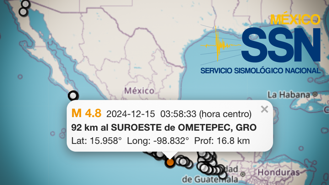 70 Sismos sacuden a México este domingo
