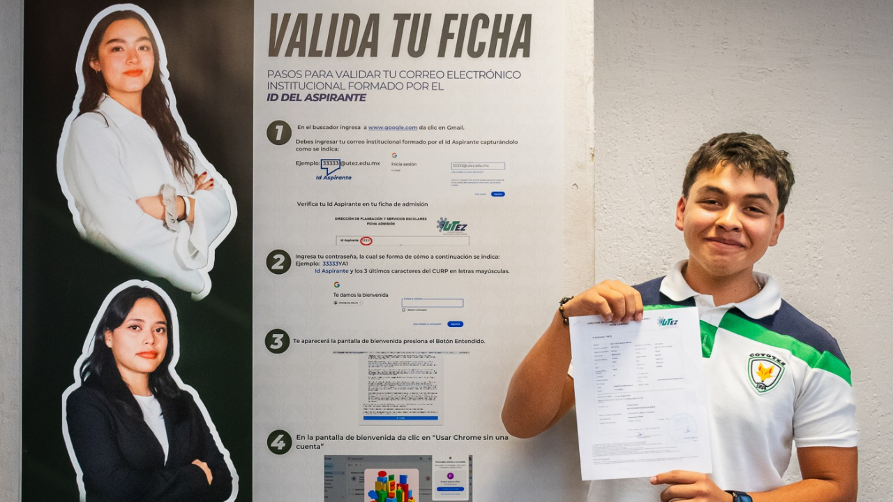 Ofrece UTEZ pase directo a alumnos de bachillerato con promedio de 95 o más 