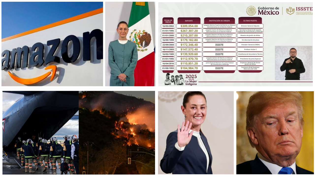 #LaMañaneraDelPueblo: Top 5 del 14 de enero