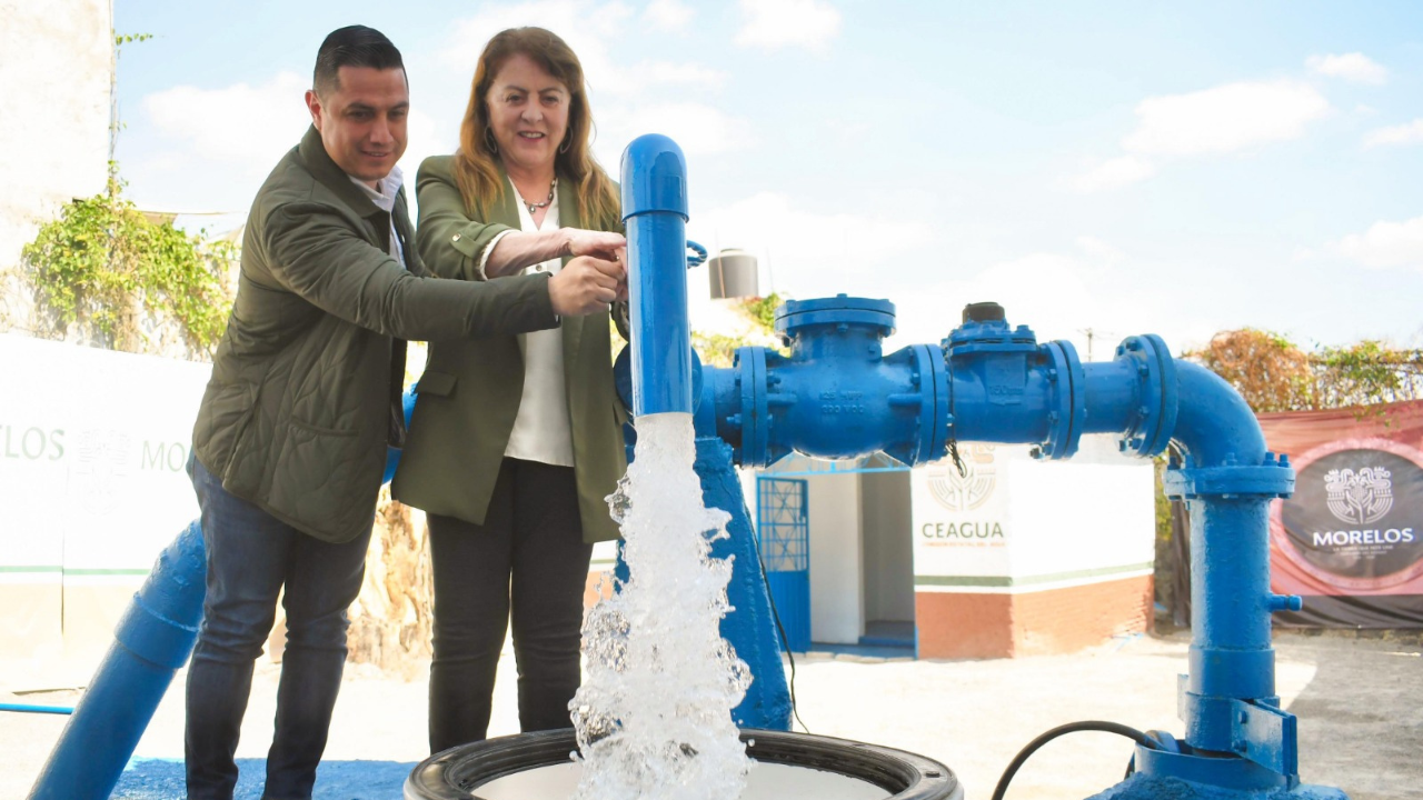 Rehabilita gobierno de Margarita González Saravia pozos de agua potable