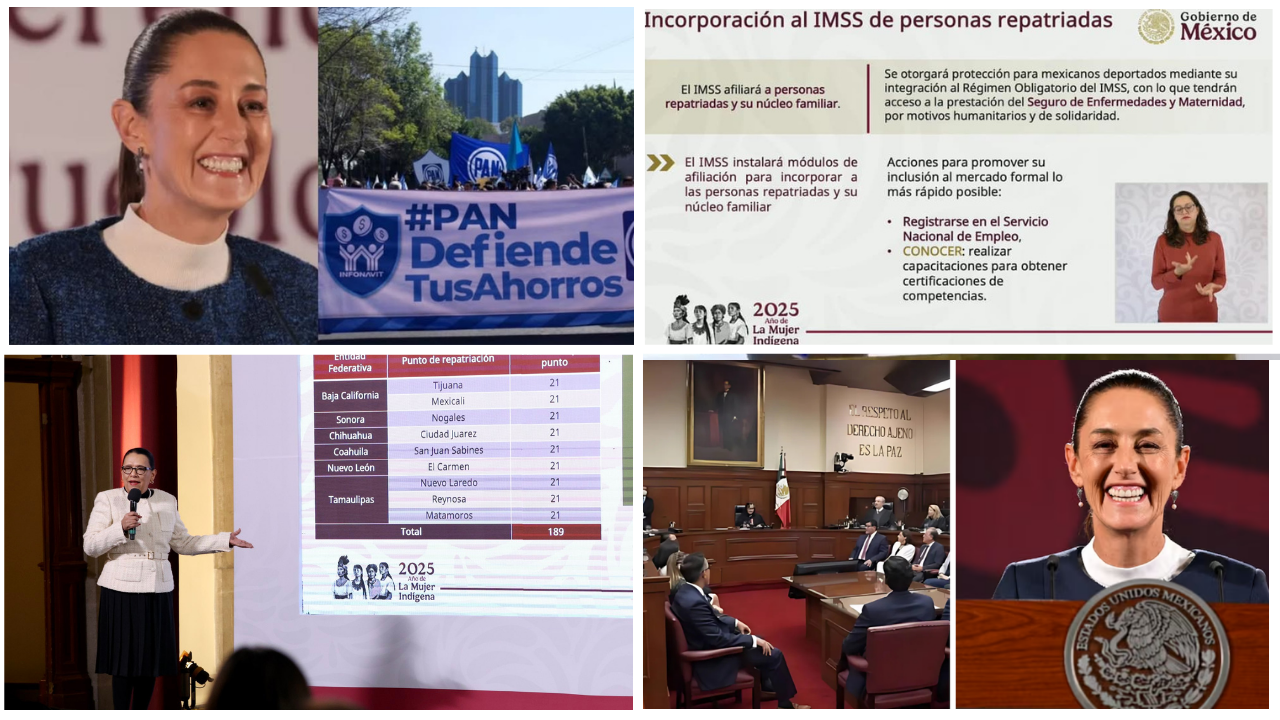 #LaMañaneraDelPueblo: Top 5 del 28 de enero