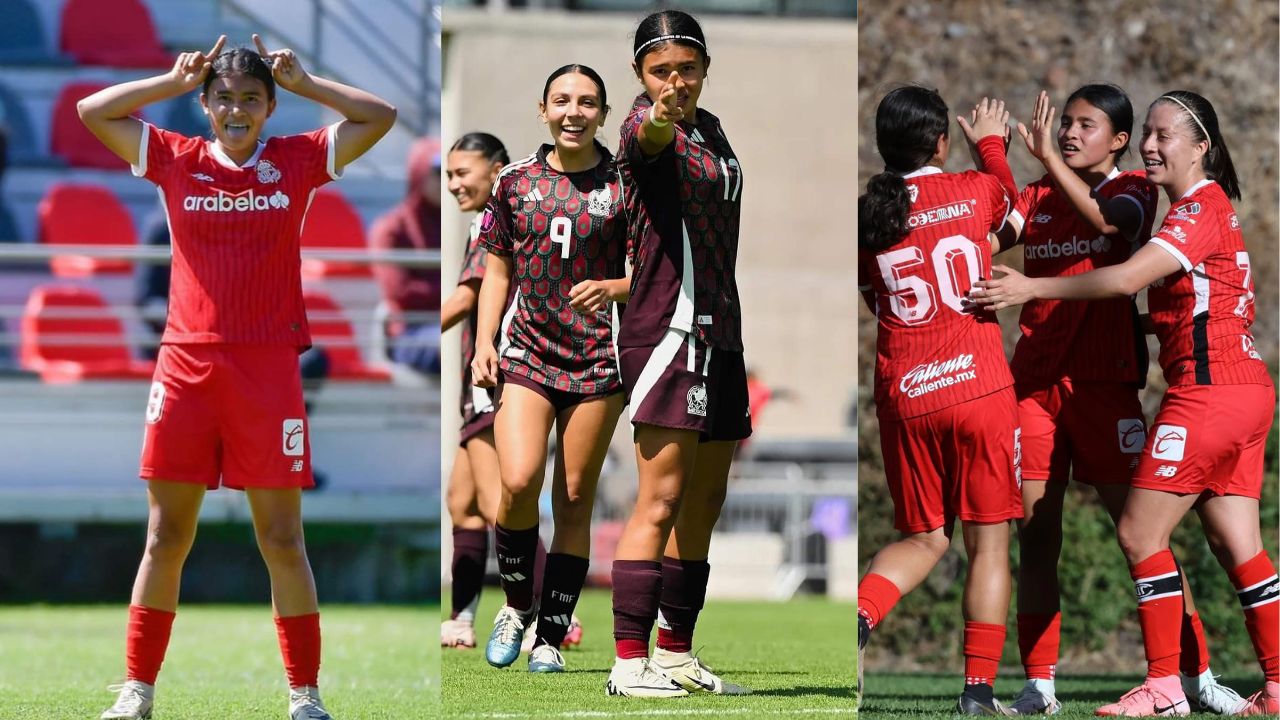 Morelense anota para el Toluca Sub19, ahora está concentrada con Selección Nacional