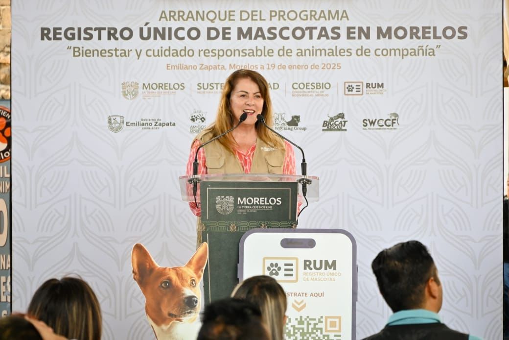 Inicia el Registro Único de Mascotas (RUM) en Morelos