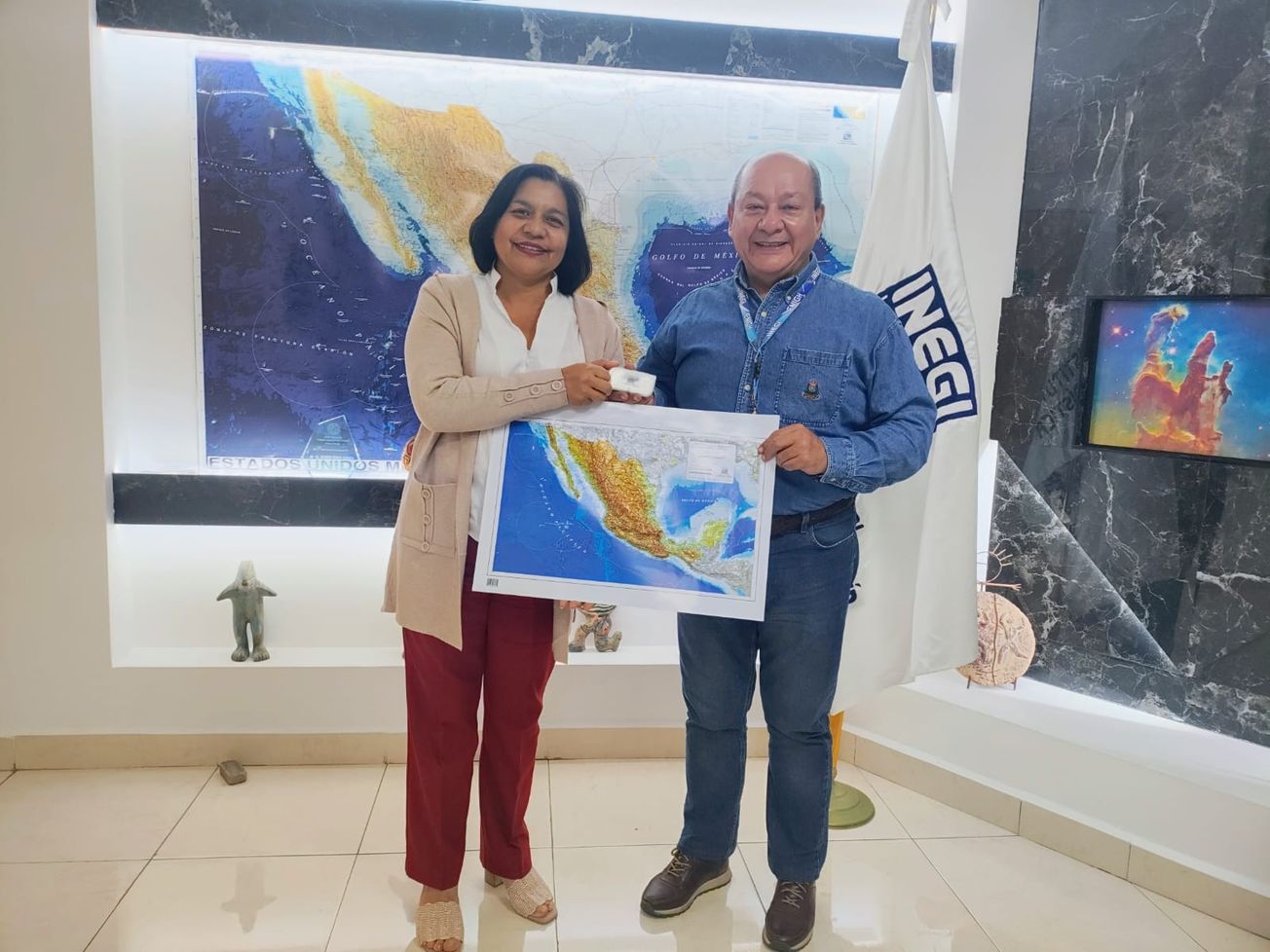 Acuerdan SEDAGRO e INEGI compartir información para fortalecer al sector agropecuario