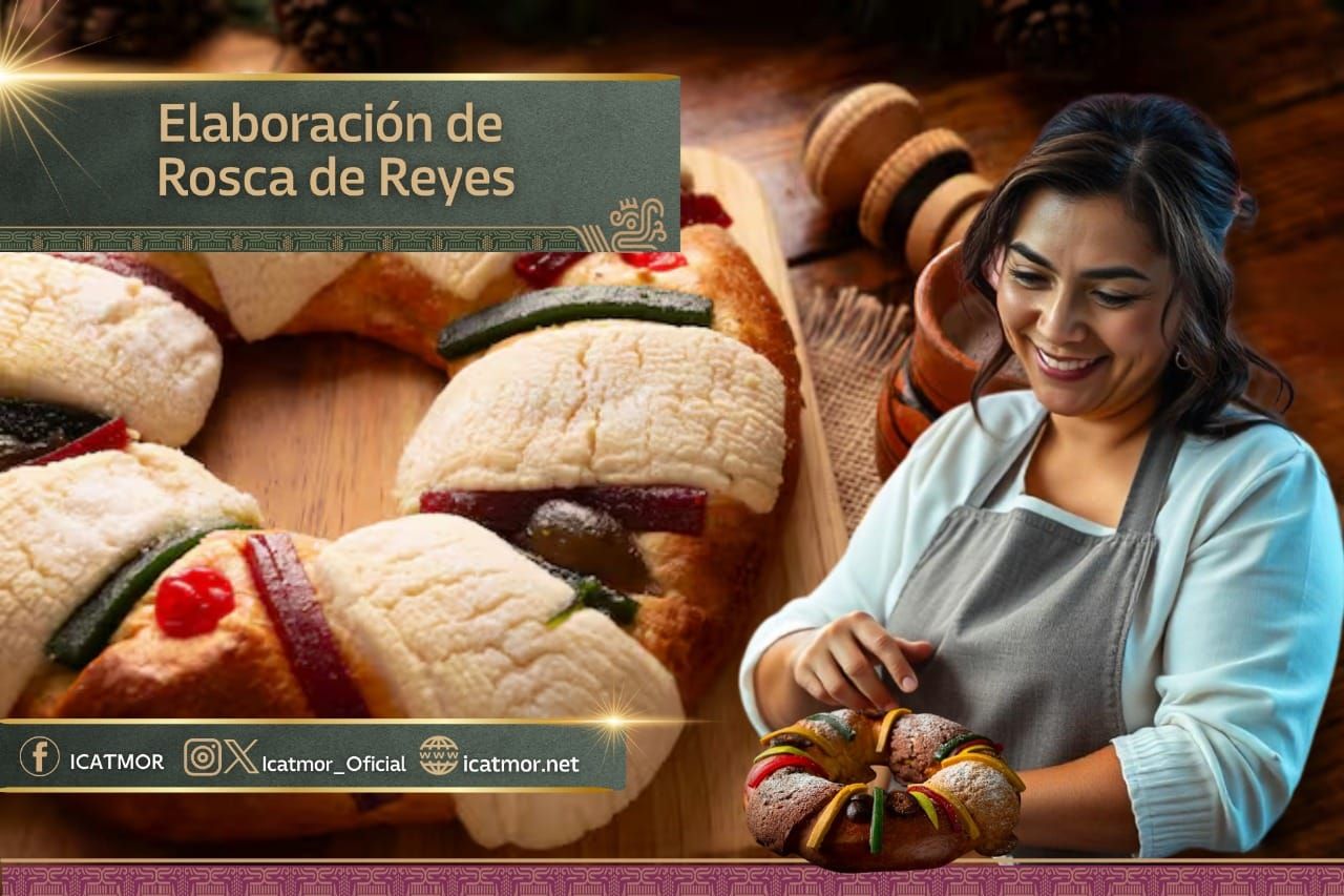 Icatmor impulsa talleres de rosca de reyes