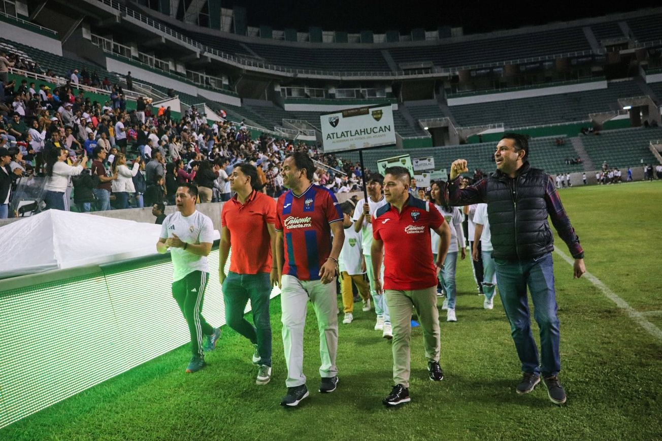 Presentan primeras academias del Atlante en Morelos