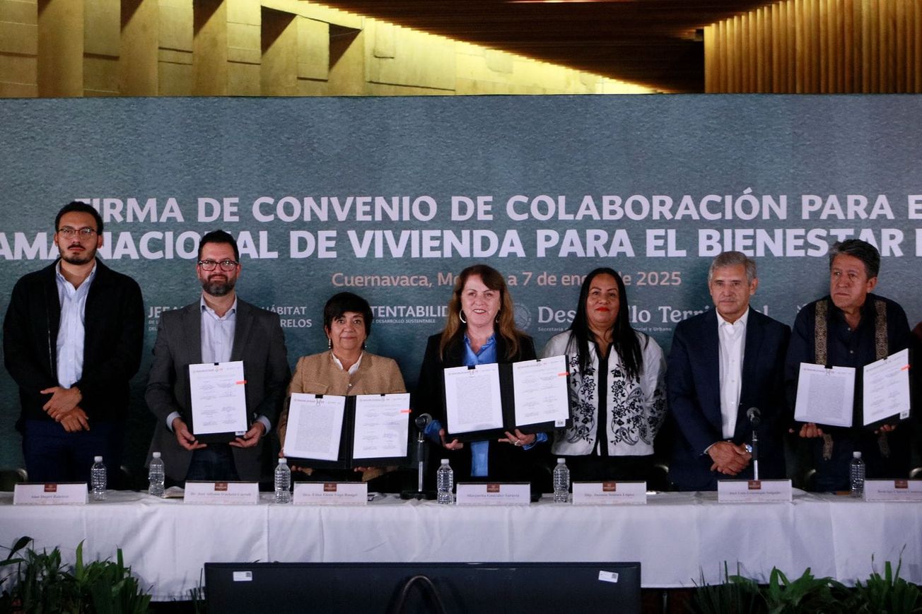 Cuernavaca se une al Programa Nacional de Vivienda para el Bienestar