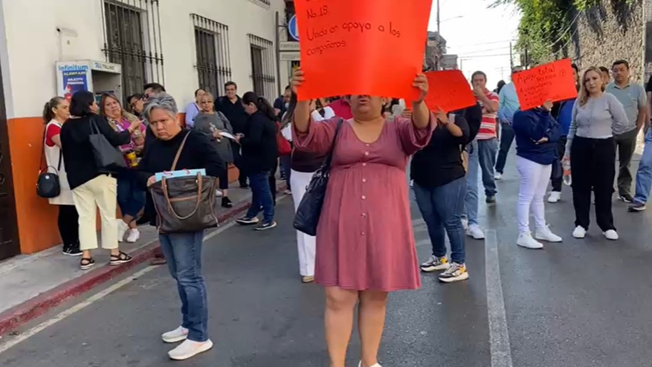 Manifestación en Cuernavaca.