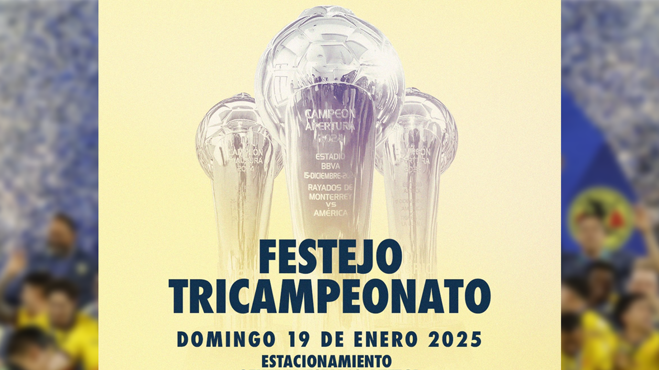 Abren registro para asistir al festejo del tricampeonato del América