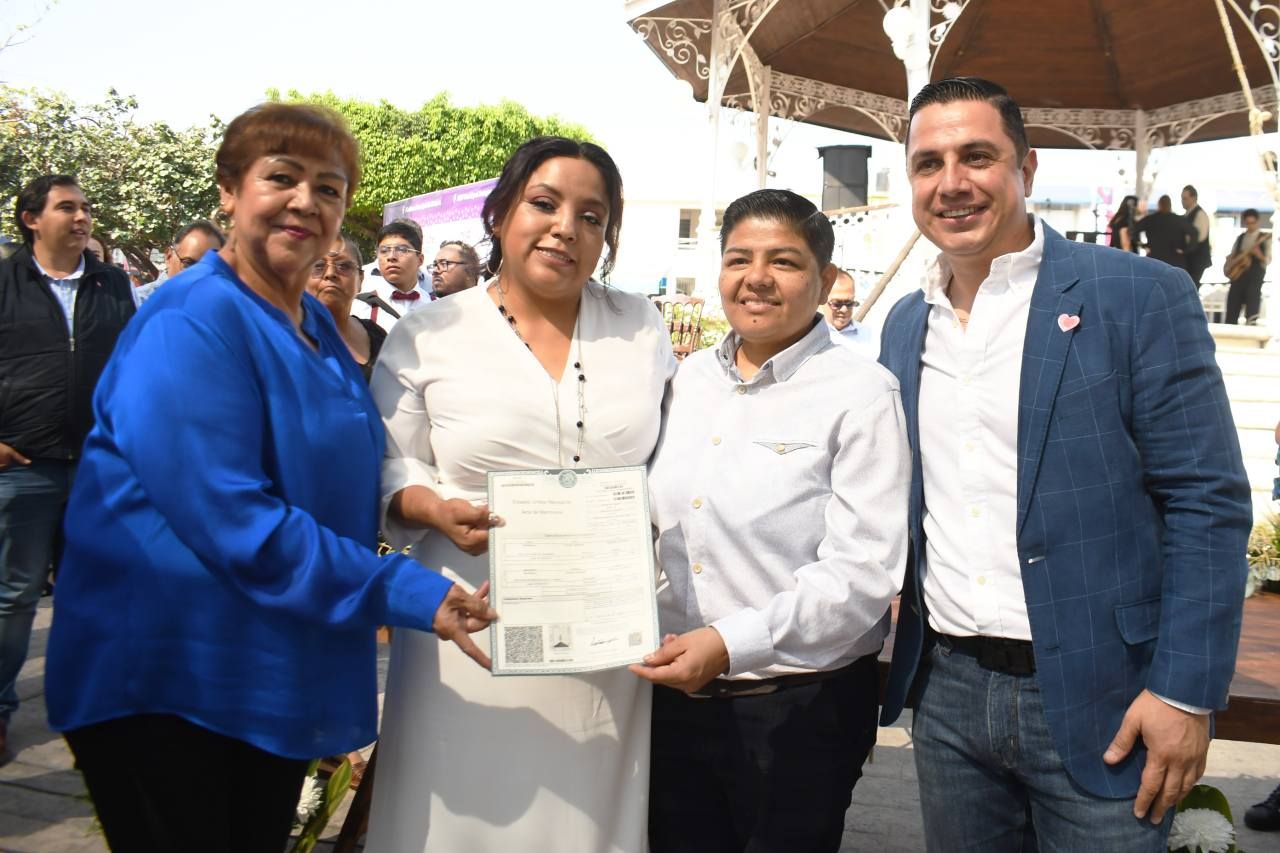 Más de 100 matrimonios gratuitos en Jiutepec