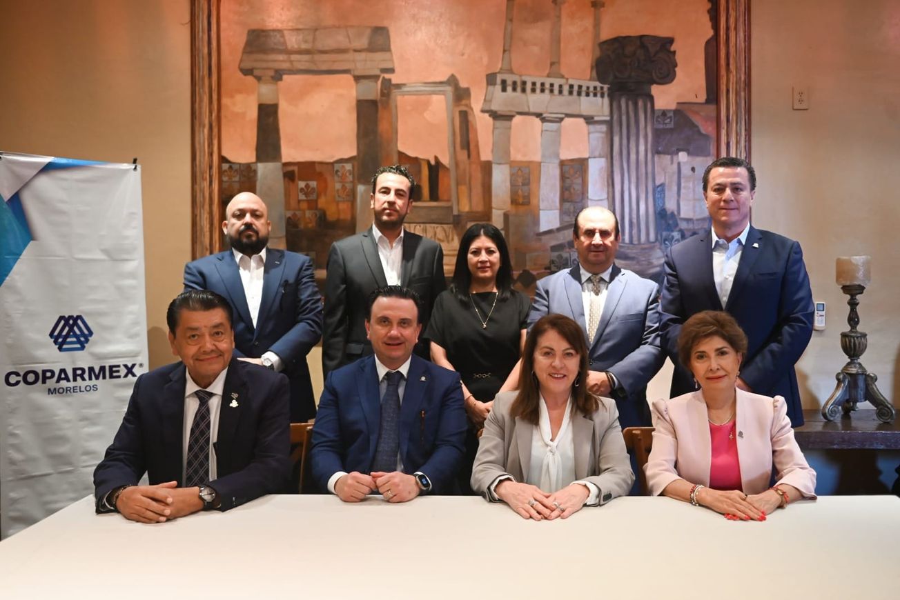 Margarita González Saravia une esfuerzos con Coparmex