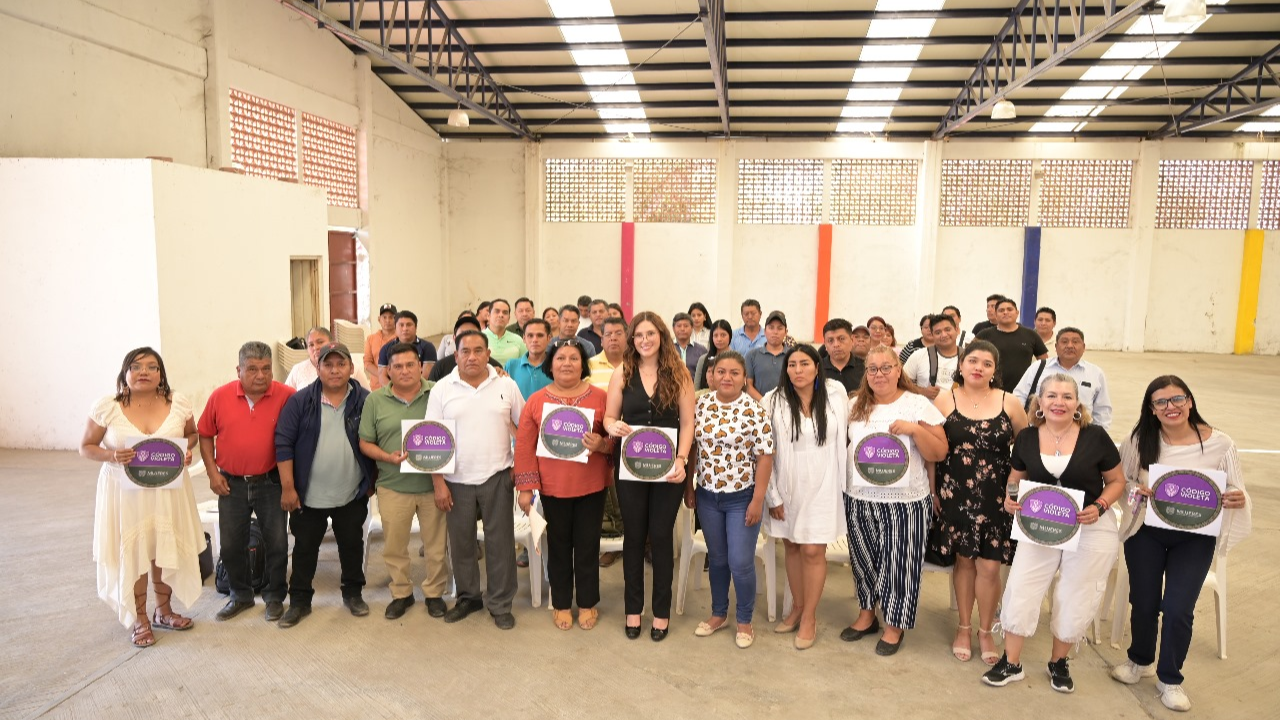 Secretaría de las mujeres implementa código violeta en Xoxocotla 