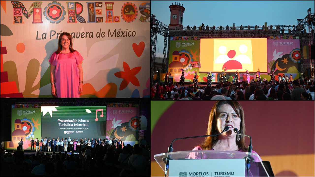 Anuncia Margarita González Saravia nueva era para el turismo en Morelos