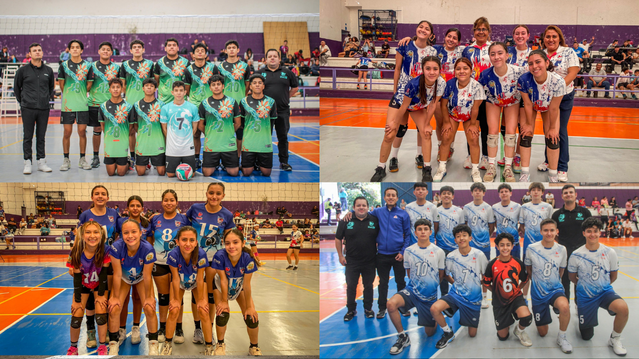 Compiten morelenses en Selectivo Estatal de Voleibol