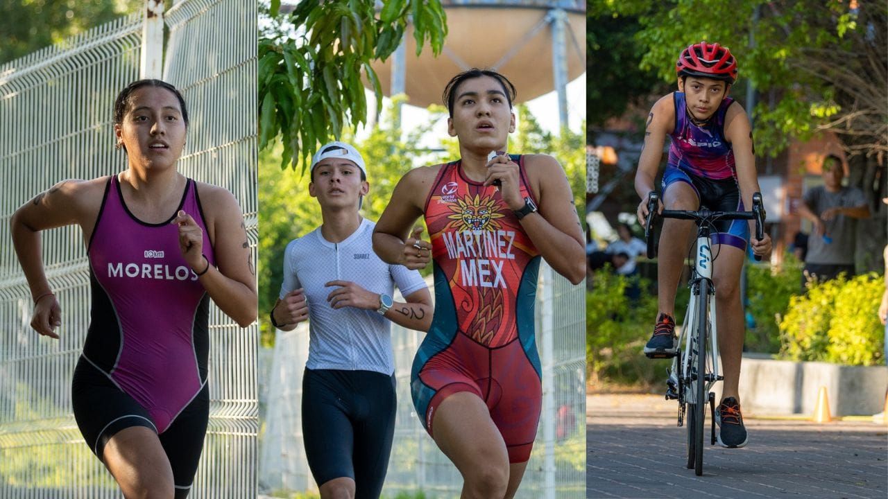 Compiten morelenses por lugar en selección de triatlón rumbo a antesala de NC205
