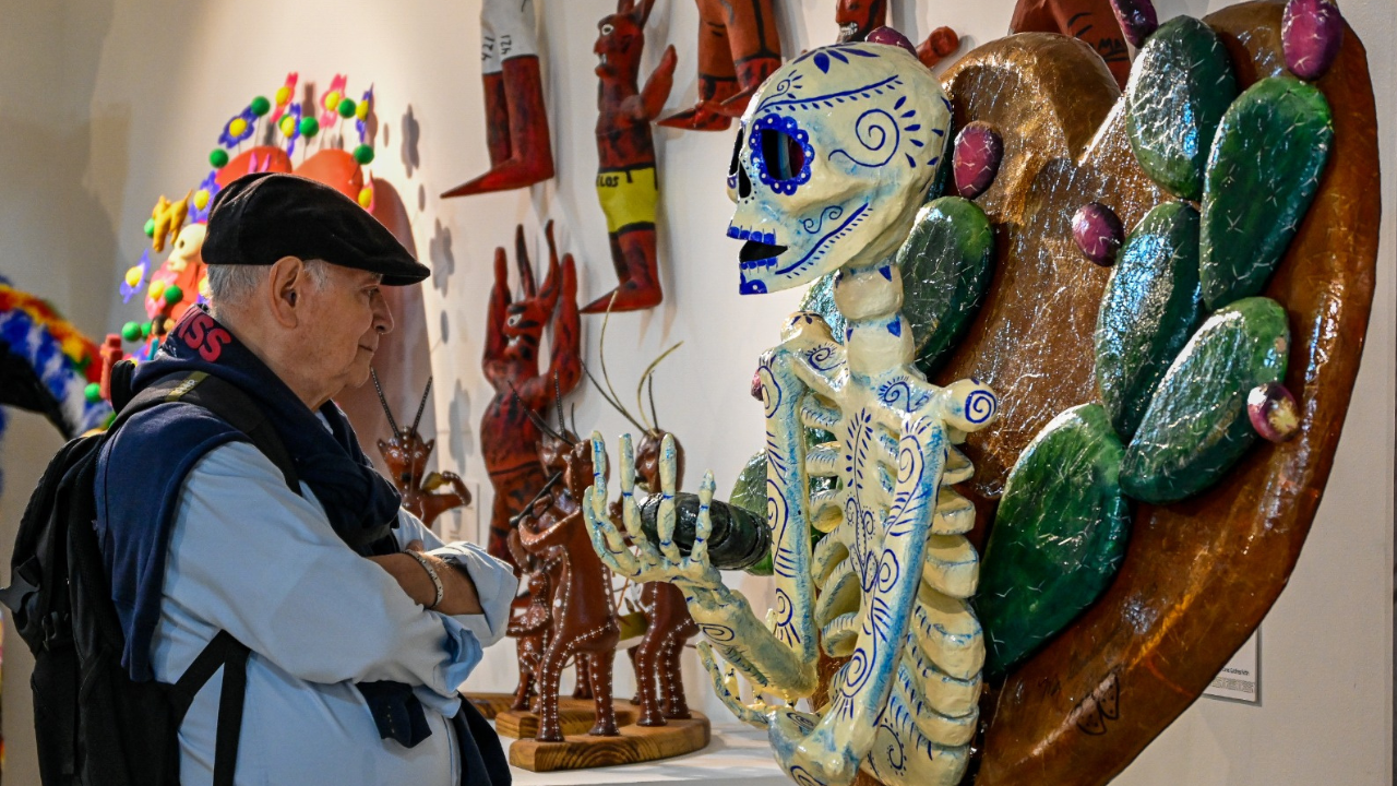 Exposición de cartonería.