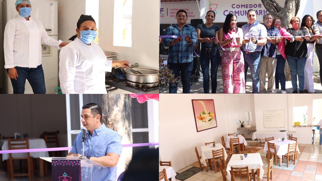 Reaperturan en Jiutepec el primero de nueve comedores comunitarios