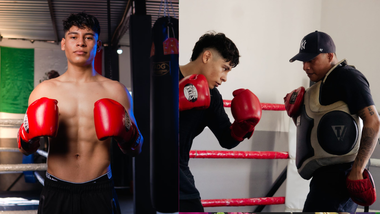 Listo morelense para debutar en el boxeo profesional