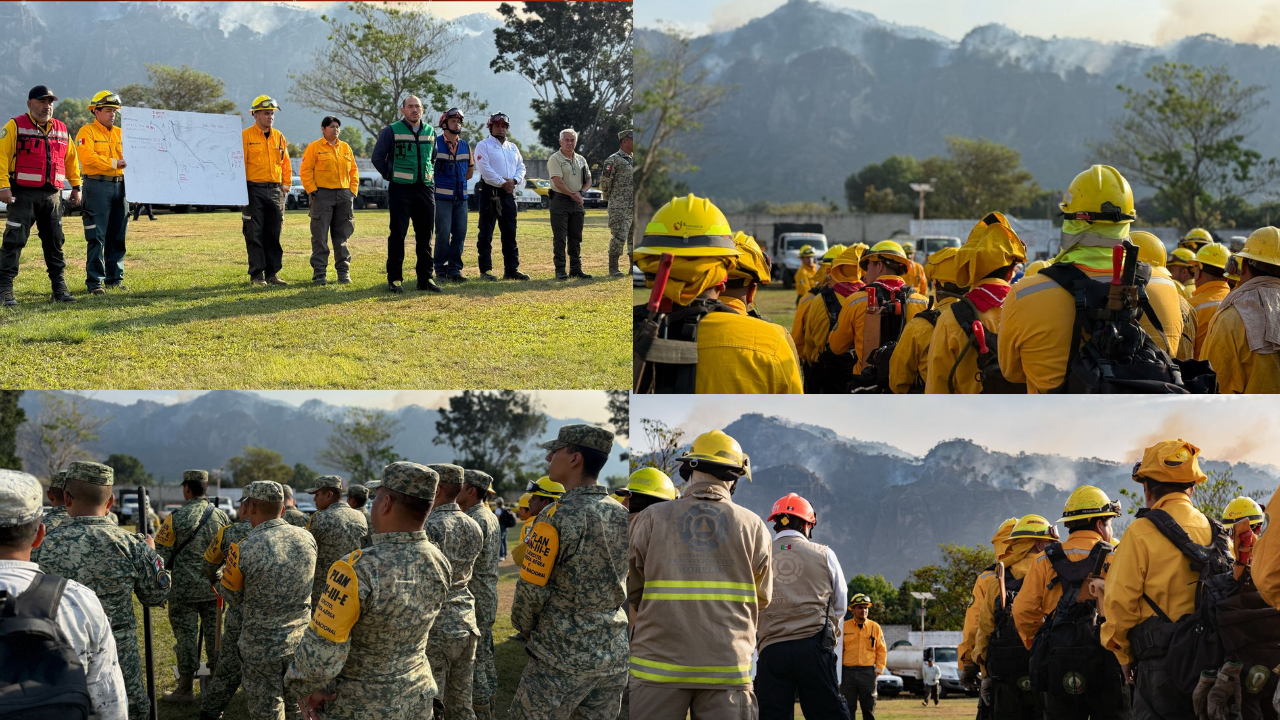 Comunicado de Prensa - actualización incendio forestal en Tepoztlán