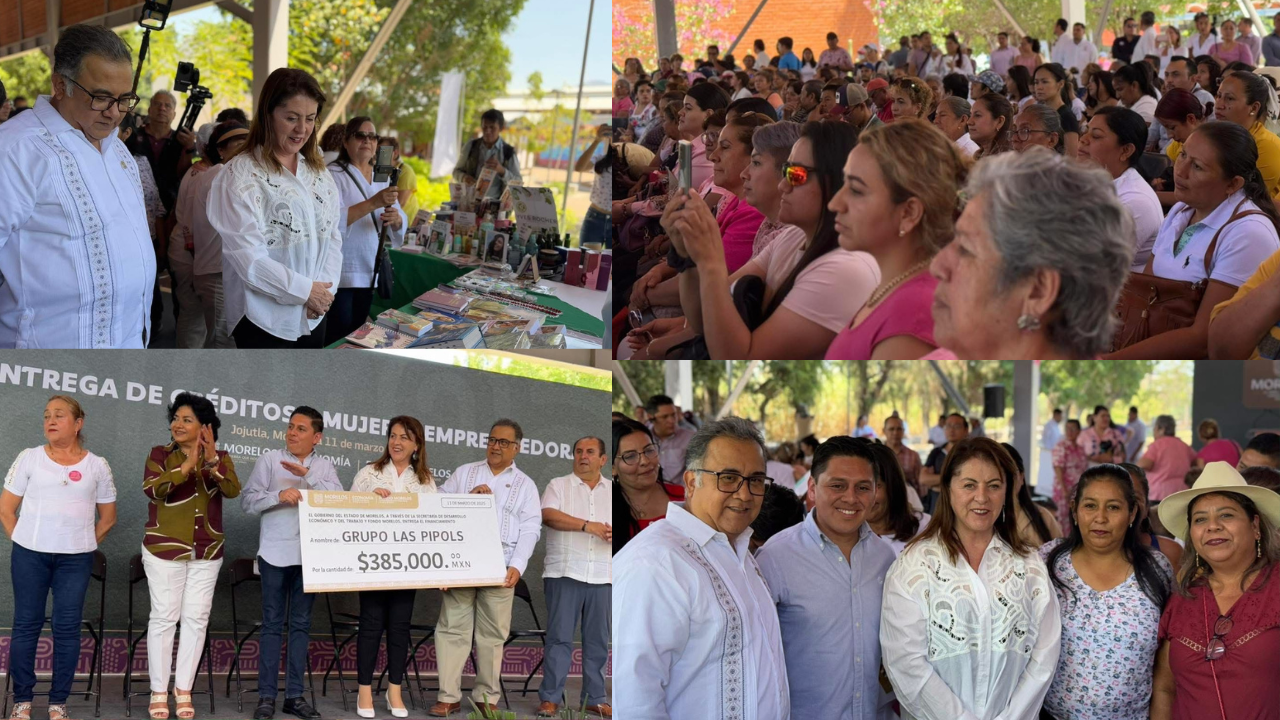 Respalda Margarita González Sarivia a mujeres emprendedoras de Morelos