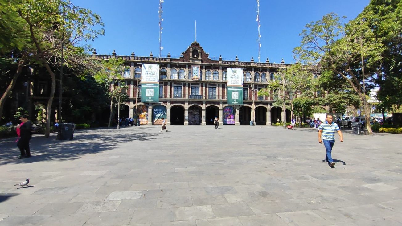Palacio de Gobierno de Morelos no tendrá vallas en marcha 8M