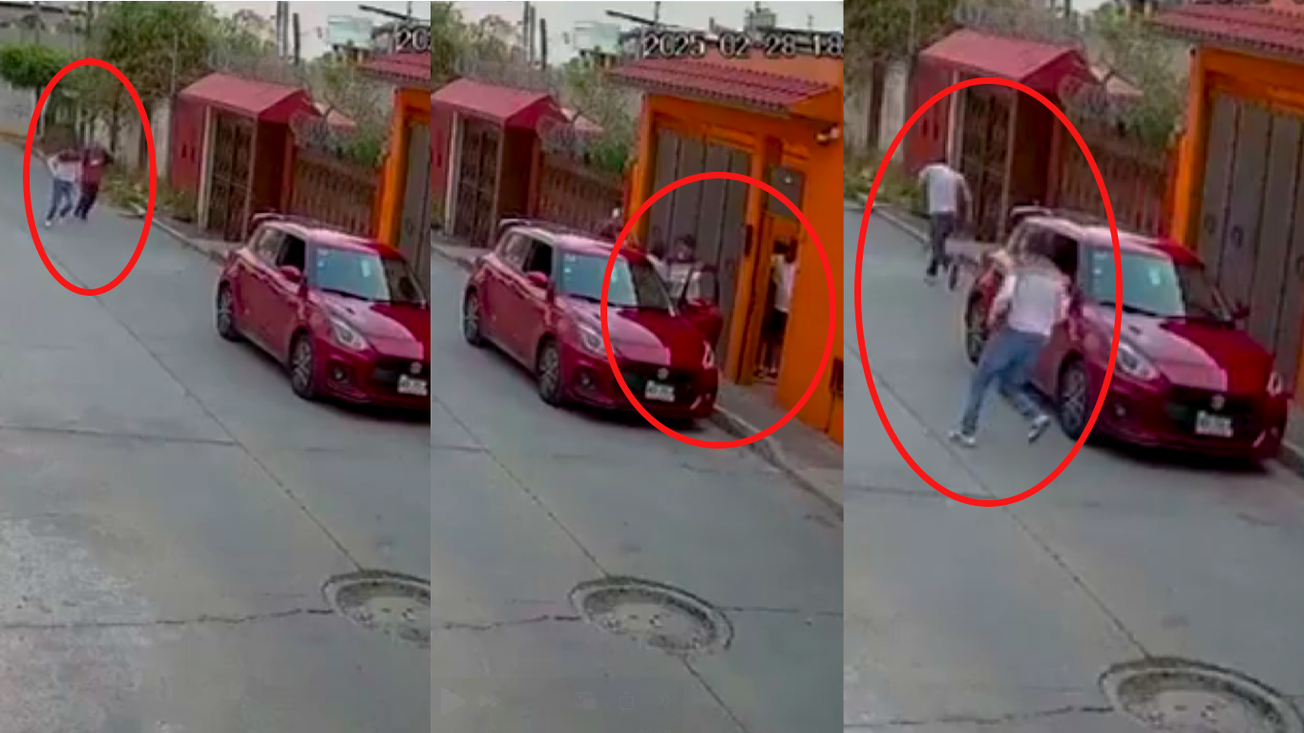 Captan en video intento de robo en Cuernavaca
