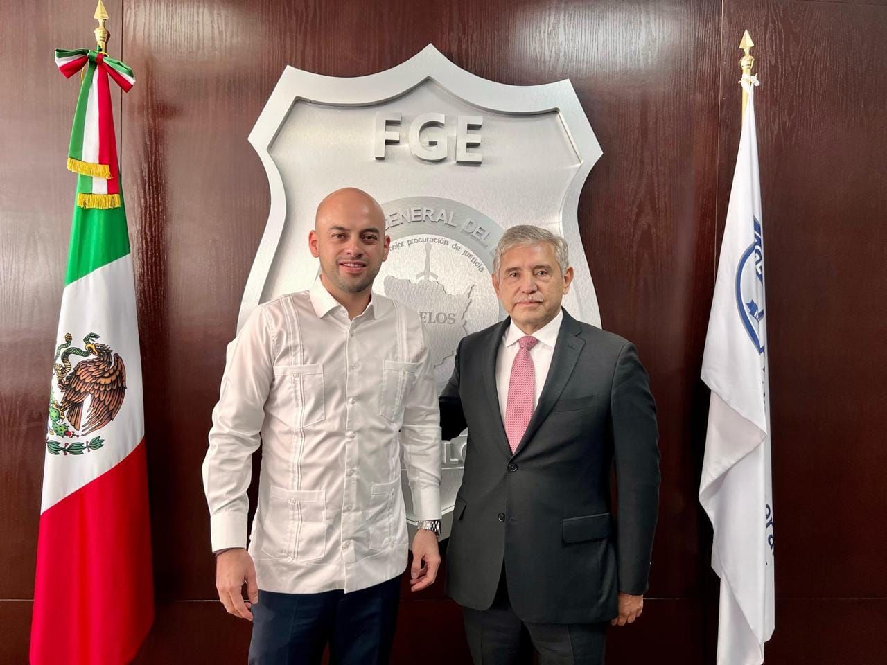 Acuerdan Fiscalía y Cuernavaca trabajo coordinado por la seguridad