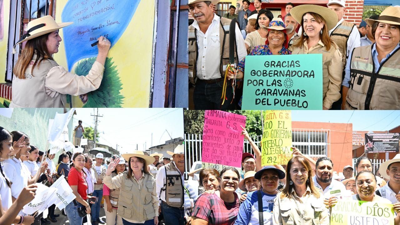 Margarita González Saravia: Éxito total Caravana del Pueblo Tepalcingo 2025
