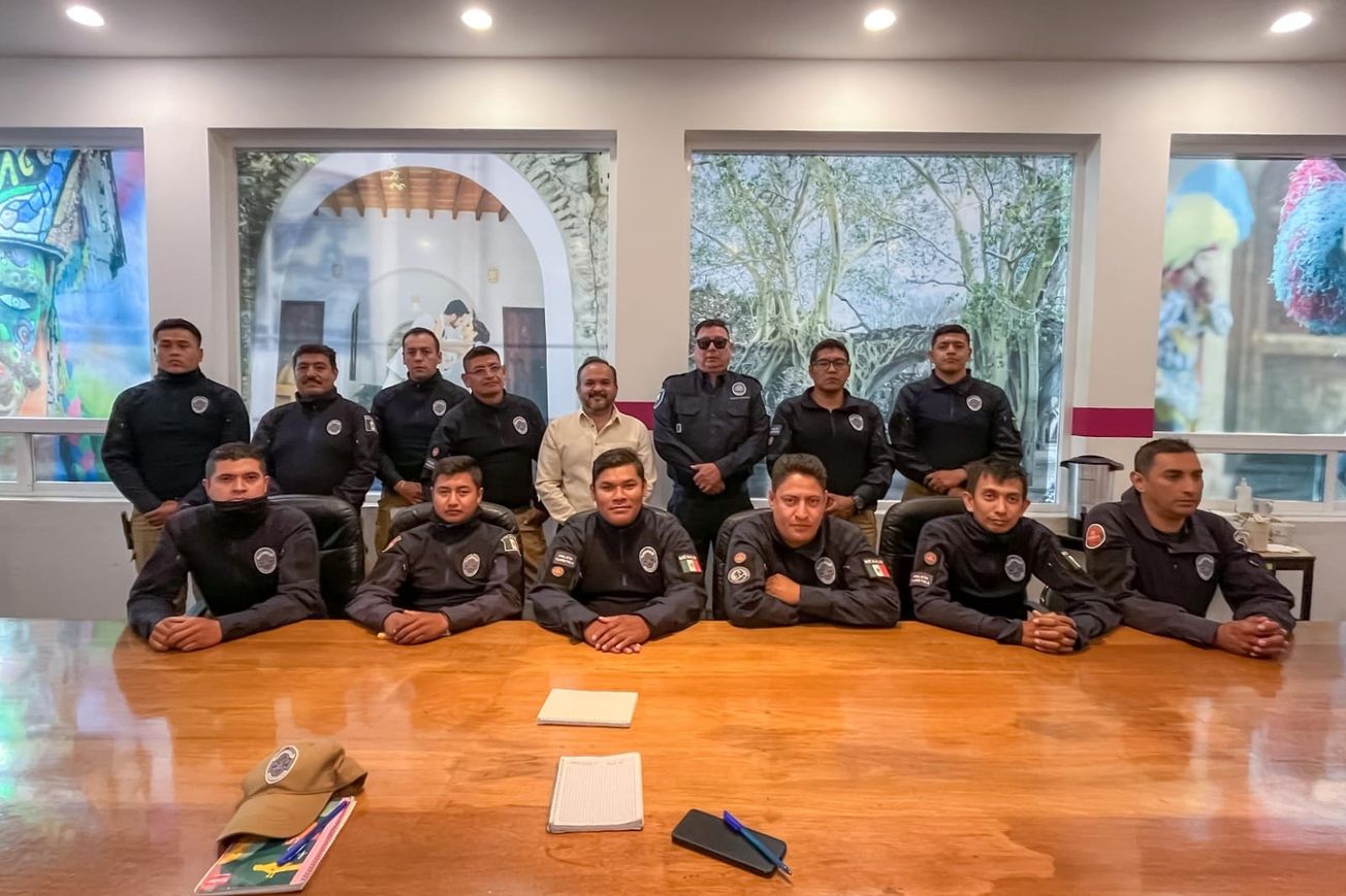 Para brindar servicio seguro y hospitalario, capacitan a Policía Turística en Morelos