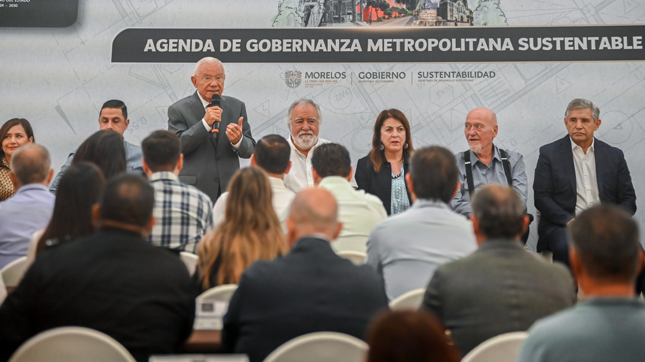 Impulsan en Morelos agenda metropolitana sustentable con enfoque regional