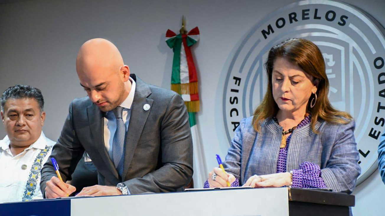 Gobernadora y Fiscalía firman convenio para fortalecer seguridad