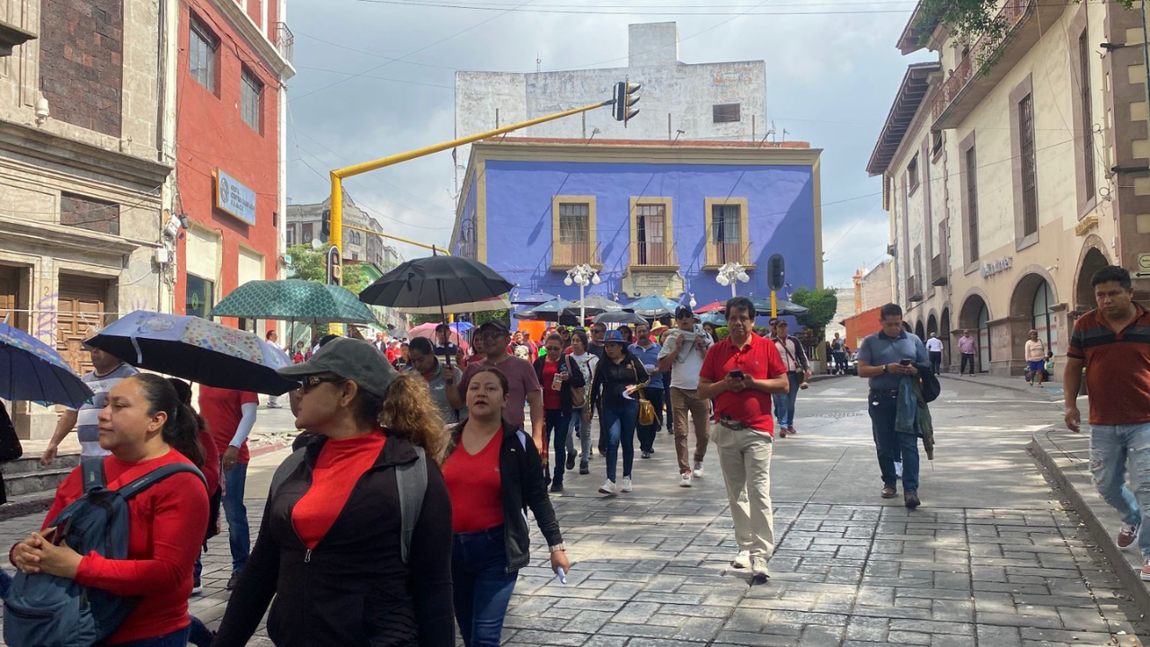 Morelos presente en la lucha de la CNTE